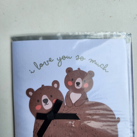 Love You So Much Grandpa Adventures Are The Best With You Envelope Green Bear - Picture 2 of 7